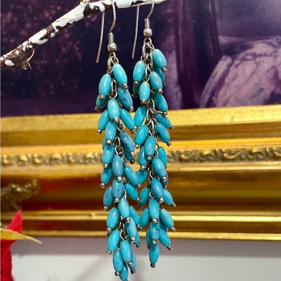 Sleeping Beauty Turquoise Dangle
Earrings - Picture 2 of 6
